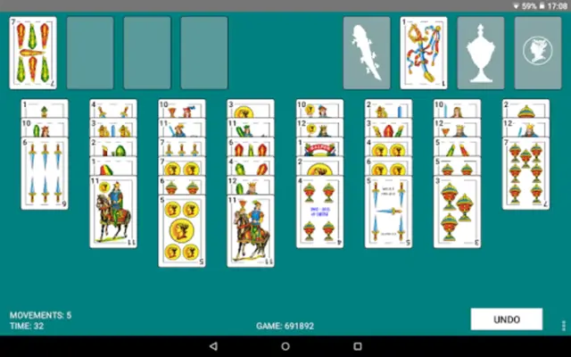 Spanish Free Cell android App screenshot 0